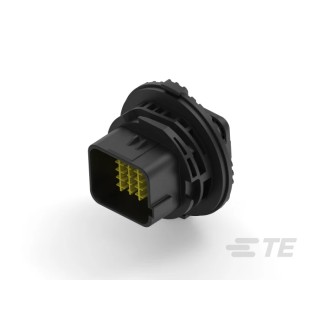 TE Connectivity Automotive Connector Female, Panel Mount, 20 Way, Black, Solder Termination, IP67/IP69K 1-2350891-1