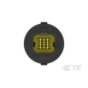 TE Connectivity Automotive Connector Female, Panel Mount, 20 Way, Black, Solder Termination, IP67/IP69K 1-2350891-1