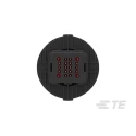 TE Connectivity Automotive Connector Female, Panel Mount, 20 Way, Black, Solder Termination, IP67/IP69K 1-2350891-1