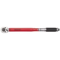 Teng Tools Adjustable Click Type Torque Wrench 40–200 Nm, 1/2 in Square Drive, Alloy Steel, 465 mm Length 1292AG-EP