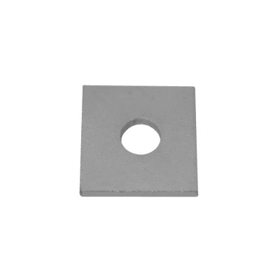 RS PRO Stainless Steel Square Bracket 221-6340, 12mm Hole, 40 x 3mm, Channel Support Flat Fitting