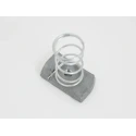 RS PRO Channel Nut Steel M8 Thread, Short Spring, For Unistrut & Strut Channels 221-6350