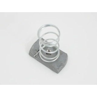 RS PRO Channel Nut Steel M8 Thread, Short Spring, For Unistrut & Strut Channels 221-6350