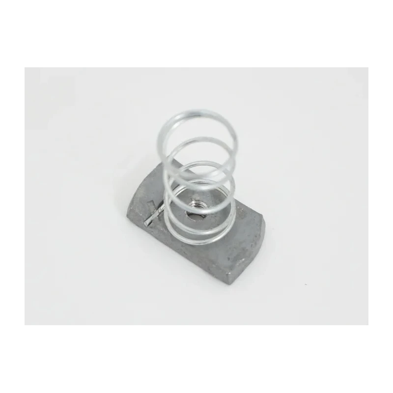 RS PRO Channel Nut Steel M8 Thread, Short Spring, For Unistrut & Strut Channels 221-6350