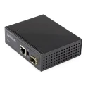StarTech.com Industrial Ethernet Media Converter RJ45, SFP, 1000Mbps, Full Duplex, -40°C to 75°C 