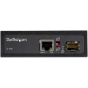 StarTech.com Industrial Ethernet Media Converter RJ45, SFP, 1000Mbps, Full Duplex, -40°C to 75°C 