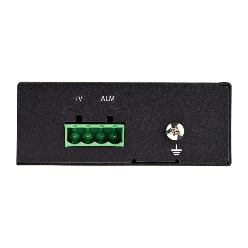 StarTech.com Industrial Ethernet Media Converter RJ45, SFP, 1000Mbps, Full Duplex, -40°C to 75°C 