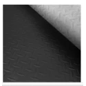 RS PRO Black Anti-Slip Flooring Roll, Polyvinyl Chloride, Anti-Slip Finish, 10m x 2m x 2mm, 221-7927