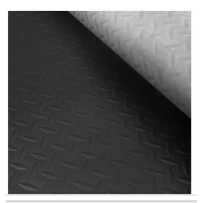 RS PRO Black Anti-Slip Flooring Roll, Polyvinyl Chloride, Anti-Slip Finish, 10m x 2m x 2mm, 221-7927