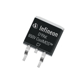 Infineon CoolMOS Type N-Channel MOSFET 31.2A 650V Enhancement 3-Pin TO-263 IPB65R190C7ATMA2