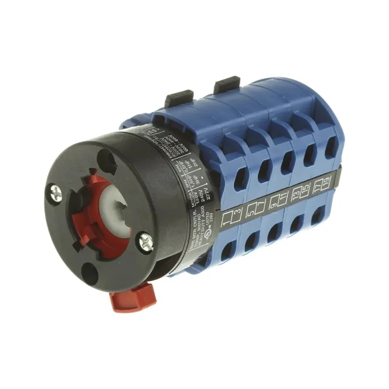 Kraus & Naimer Cam Switch 5 Position 2 Pole 60° 20A IP65 IP42 CA10.A252/GBA001.*FT