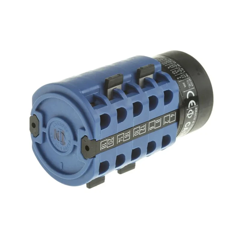 Kraus & Naimer Cam Switch 5 Position 2 Pole 60° 20A IP65 IP42 CA10.A252/GBA001.*FT