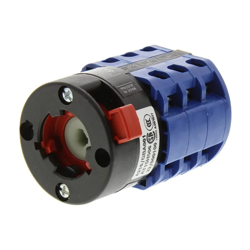 Kraus & Naimer Cam Switch 3 Position, 3 Poles, 60° Angle, 48×48mm, IP65/IP42, CA10.A216/GBA001.*FT