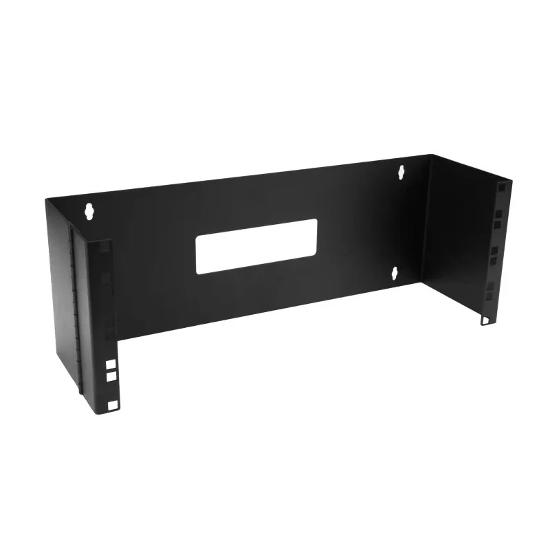 StarTech.com 4U Steel Server Rack Rodless Actuator, Hinged, Wall Mounting Bracket, 520mm Depth, 198mm Width WALLMOUNTH4