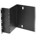 StarTech.com 4U Steel Server Rack Rodless Actuator, Hinged, Wall Mounting Bracket, 520mm Depth, 198mm Width WALLMOUNTH4