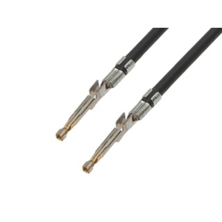 Molex Ultra Fit Pre-Crimped Lead, Female-Female, 225 mm Cable, Black Jacket, 600Vrms, Ultra-Fit Series 217470-1123