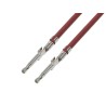 Molex Female Connector Pre-Crimped Lead, Ultra-Fit Series, 150 mm Cable Length, Red Jacket 217470-2122