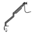 StarTech.com Desk Mount Black Monitor Arm, VESA 75x75/100x100, 8kg Load Capacity ARMSLIMDUAL2USB3