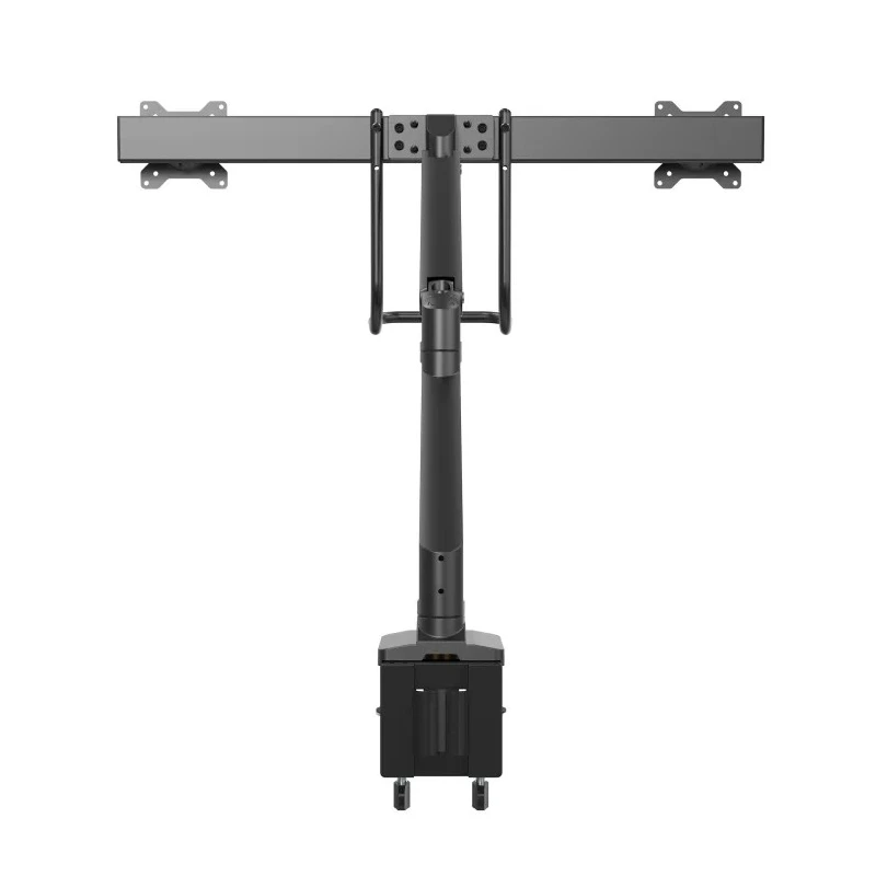 StarTech.com Desk Mount Black Monitor Arm, VESA 75x75/100x100, 8kg Load Capacity ARMSLIMDUAL2USB3