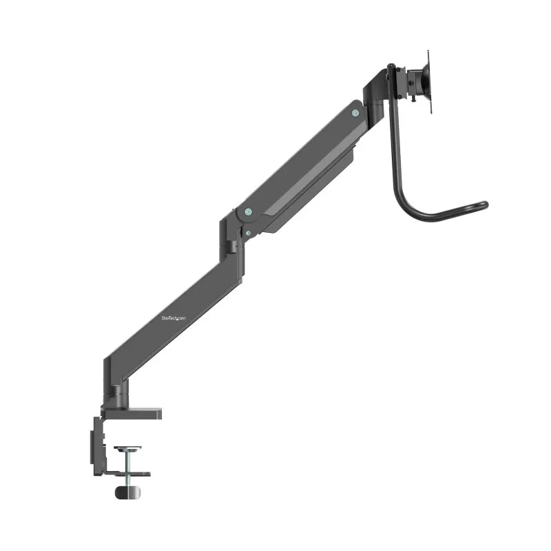 StarTech.com Desk Mount Black Monitor Arm, VESA 75x75/100x100, 8kg Load Capacity ARMSLIMDUAL2USB3