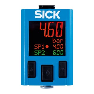 SICK PAC50-DCC Pressure Switch 0–10 bar, PNP/NPN/Push-Pull Output, 30V DC, Analogue Output, DIN Rail PAC50-DCC / 1062991