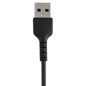 StarTech.com USB 2.0 Male Type A to Male Lightning Cable, 150 mm, Black RUSBLTMM15CMB