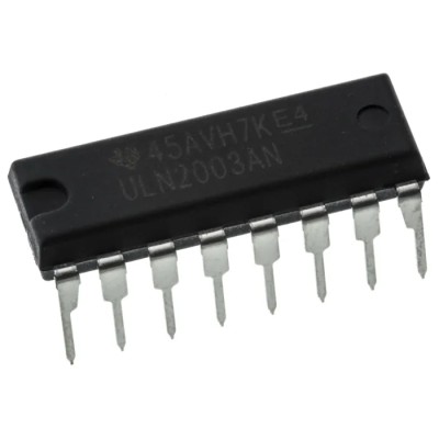 Texas Instruments 7-Channel NPN Darlington Transistor Array, 500 mA 50 V, Through Hole, 16-Pin PDIP ULN2003AN