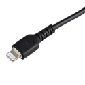 StarTech.com USB 2.0 Male Type A to Male Lightning Cable, 150 mm, Black RUSBLTMM15CMB