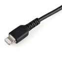 StarTech.com USB 2.0 Male Type A to Male Lightning Cable, 150 mm, Black RUSBLTMM15CMB