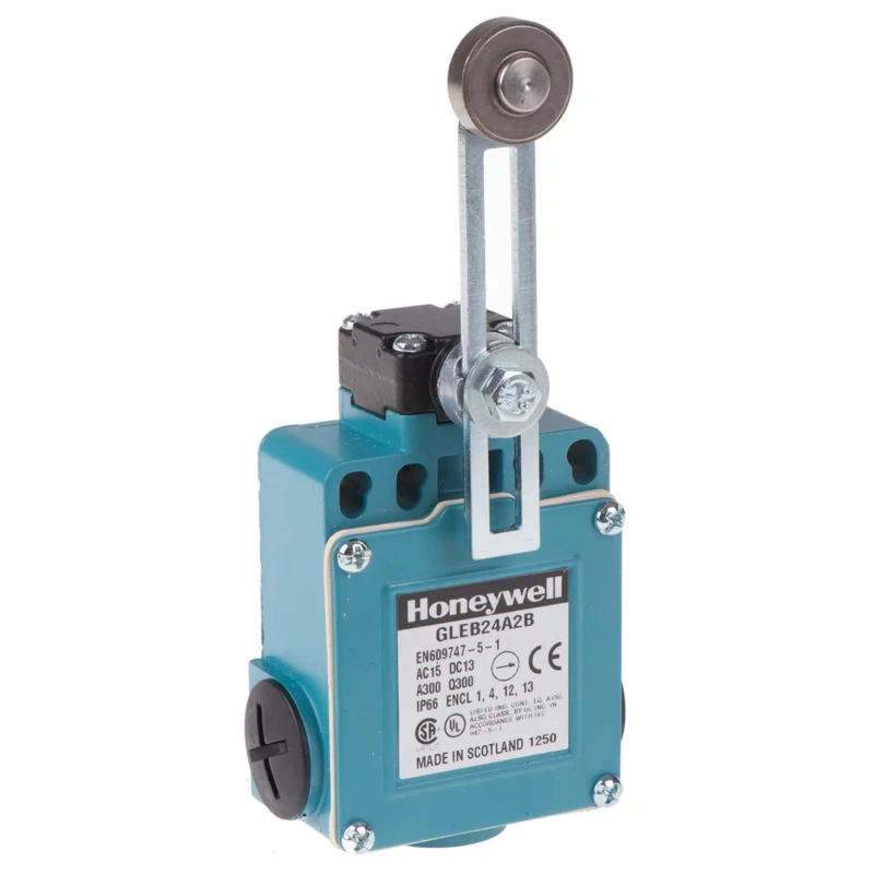 Honeywell Adjustable Roller Lever Limit Switch 2 NO/2 NC, IP67, 240V AC, Die Cast Zinc Housing 