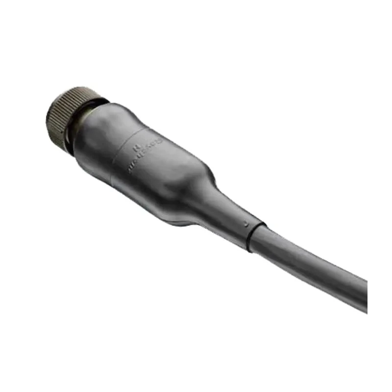 TE Connectivity Straight Heat Shrink Boot Polyolefin Black 24mm 202K-121-3-0