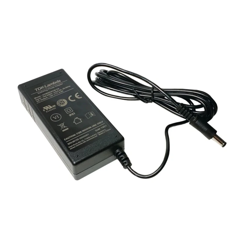 TDK-Lambda Linear AC/DC Adapter, 36W, 24V DC 5A, 5 Outputs, IEC 320 C8 Plug, Model DTM36CN240-C8