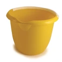 RS PRO 10L Plastic Yellow Bucket with Handle 222-8510