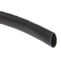 TE Connectivity Black Elastomer Heat Shrink Tubing 19mm Sleeve Diameter, 75m Length, 2:1 Shrink Ratio DR-25-TW-3/4-0-SP