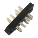Telegartner DIN 41612 Connector, 8-Way, 2 Row, Straight Male, Cable Mount, Polycarbonate Housing, Silver Plated J00044A0910