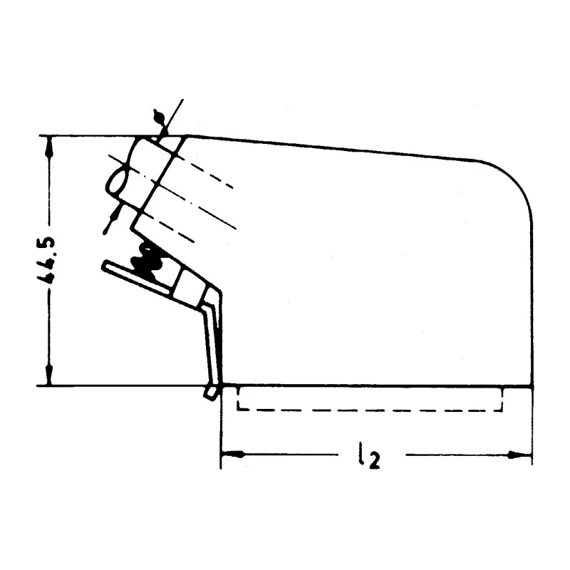 Telegartner Male Crimp Connector Housing, Straight, Metal, Surface Mount, 70mm x 44.5mm H00030A0955