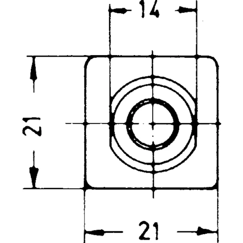 Telegartner Strain Relief Grommet for 30/39 Housing Black B00082A0943