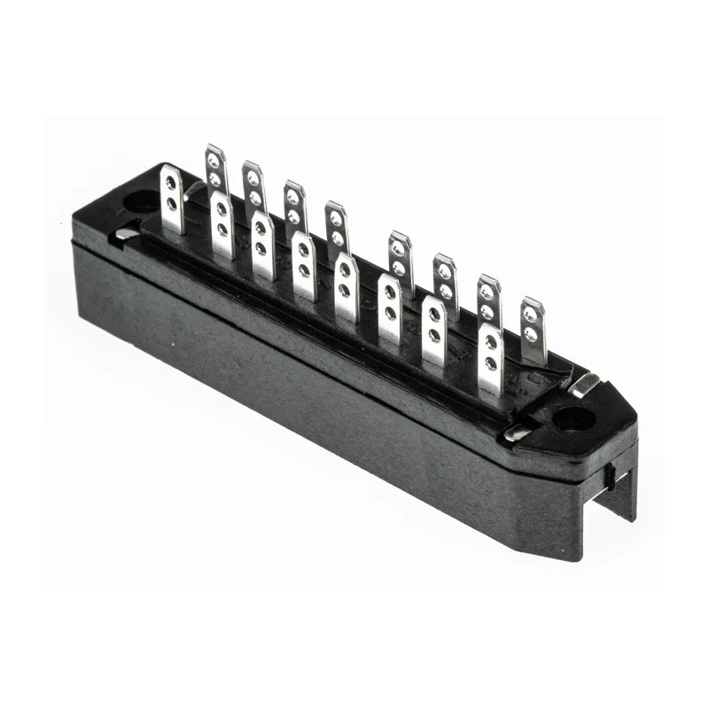 Telegartner DIN 41612 Connector, 16-Way, 2 Row, Straight Female, Polycarbonate Housing, J00041A0915