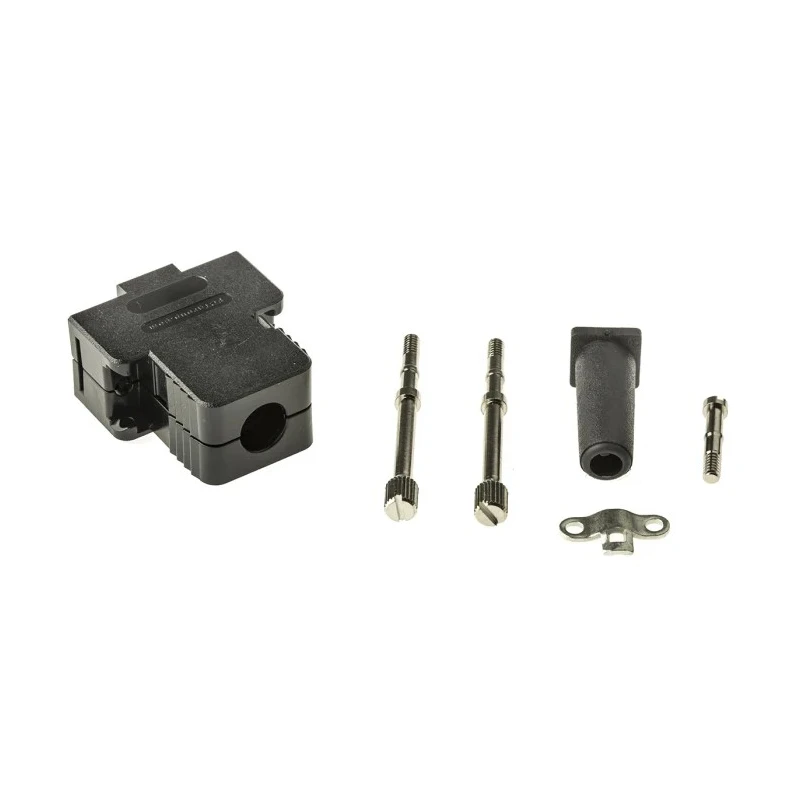FCT from Molex D-Sub Connector Backshell, 9 Contacts, Female, Brass, Black, FKH1-5779 / 1731110495