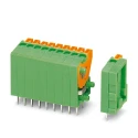 Phoenix Contact FFKDSA1/V-5.08 Series 90° PCB Terminal Block, 1 Contact, 2.54 mm Pitch, 6A, 160V, 1 Row FFKDSA1