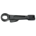 Facom Slogging Spanner Height Safe Single Ended 24 mm, 180 mm Black Phosphate Finish 51BS.24