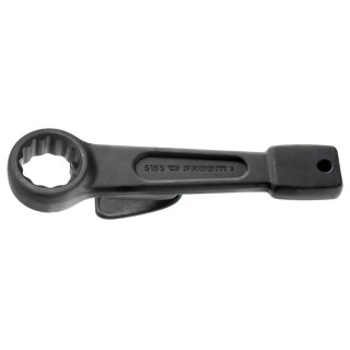 Facom Slogging Spanner Height Safe Single Ended 24 mm, 180 mm Black Phosphate Finish 51BS.24