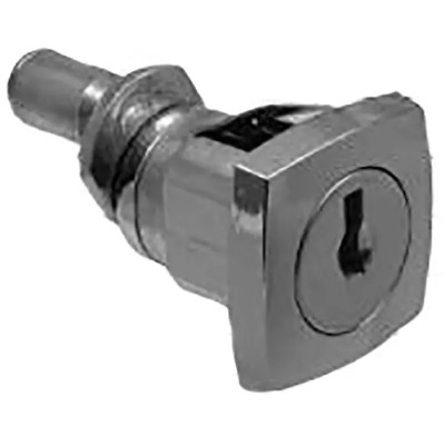 Euro-Locks a Lowe & Fletcher group Company Euro-Locks Steel Multi-Drawer Lock, Key Unlock, Chrome Finish, 23.5 mm 1346042