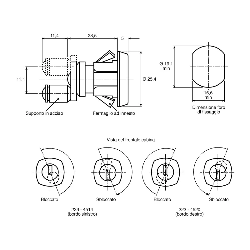 Euro-Locks a Lowe & Fletcher group Company Euro-Locks Steel Multi-Drawer Lock, Key Unlock, Chrome Finish, 23.5 mm 1346042