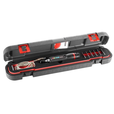 Facom Pre-Settable Torque Screwdriver 0.4 to 4 Nm, 3–5.5 mm PH1–PH3 ±3% Accuracy, USB ES404J1 E.S404J1