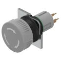EAO 51 Series Maintained Emergency Stop Push Button, 16 mm Cutout, SPDT 51-252.0268