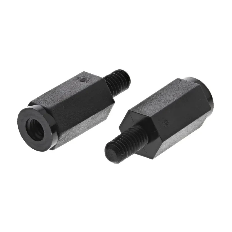 Essentra Nylon Standoff 15mm Length, Hex, Male/Female, 8mm Across Flats HTSN-M4-15-8-2