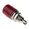 Hirschmann Test & Measurement Red Female Banana Socket, 4 mm Solder Termination, 60V DC, 20A, Nickel Plating IBU401/RT
