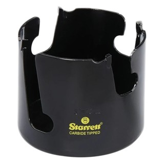 Starrett Tungsten Carbide Tipped Drill Bit 51 mm Diameter for Ceramic Wall Tiles, Wood, Plastic, Plasterboard, MDF MPH0200