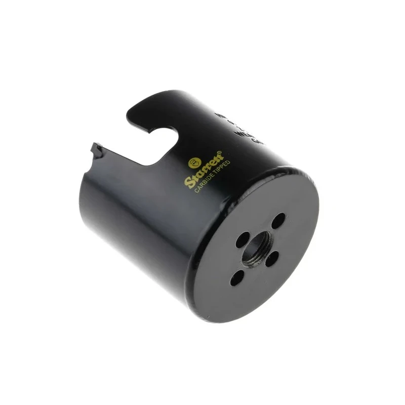 Starrett Tungsten Carbide Tipped Hole Saw 67 mm Diameter for Plastic, Plasterboard, Wood, Ceramic, MDF MPH0258